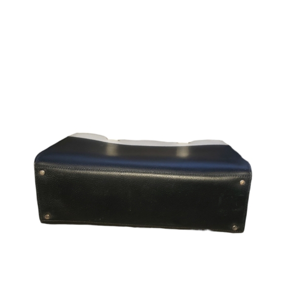 Kate spade new york Grove Street Women's Large Satchel Bag Black/White - Picture 8 of 16